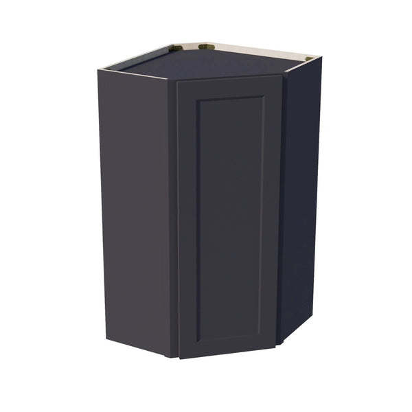 Shaker Corner Wall Cabinet 24" (WDC2442) · Ardelle - Ebony - Hero