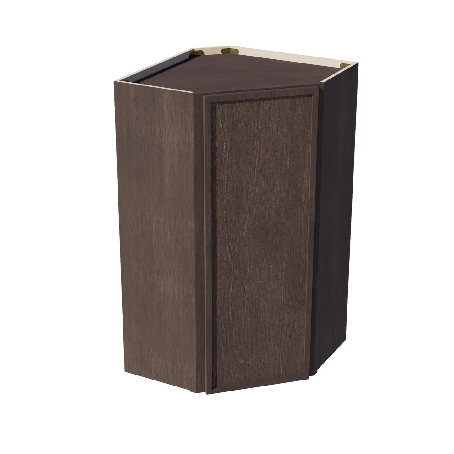 Slim Shaker Corner Wall Cabinet 24" (WDC2442) · Slim - Mocha - Hero