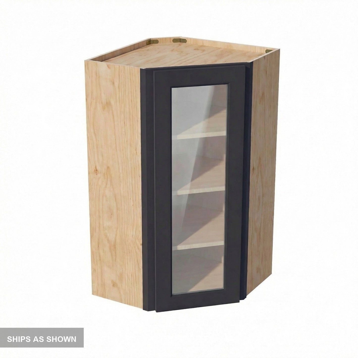 Quik Cabinets WDC2442GD Ardelle Ebony - Flatpack