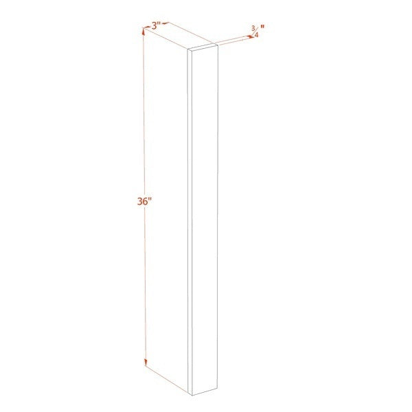 Quik Cabinets WF336 Tallis Swan White - Dimensions