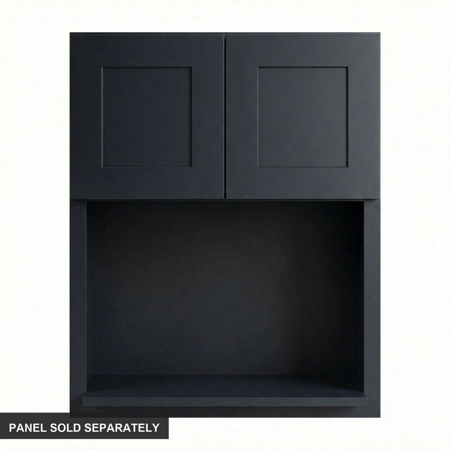 Shaker Microwave Wall Cabinet 27" (WM2730) · Ardelle - Ebony - Product