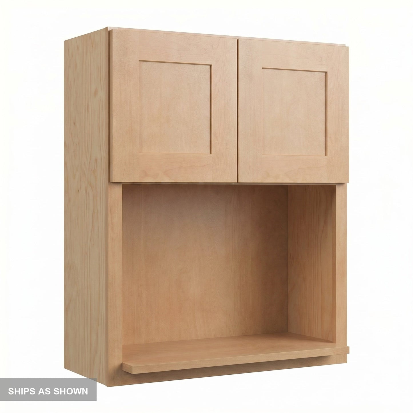Shaker Microwave Wall Cabinet 27" (WM2730) · Ardelle - Timber - Flat Pack