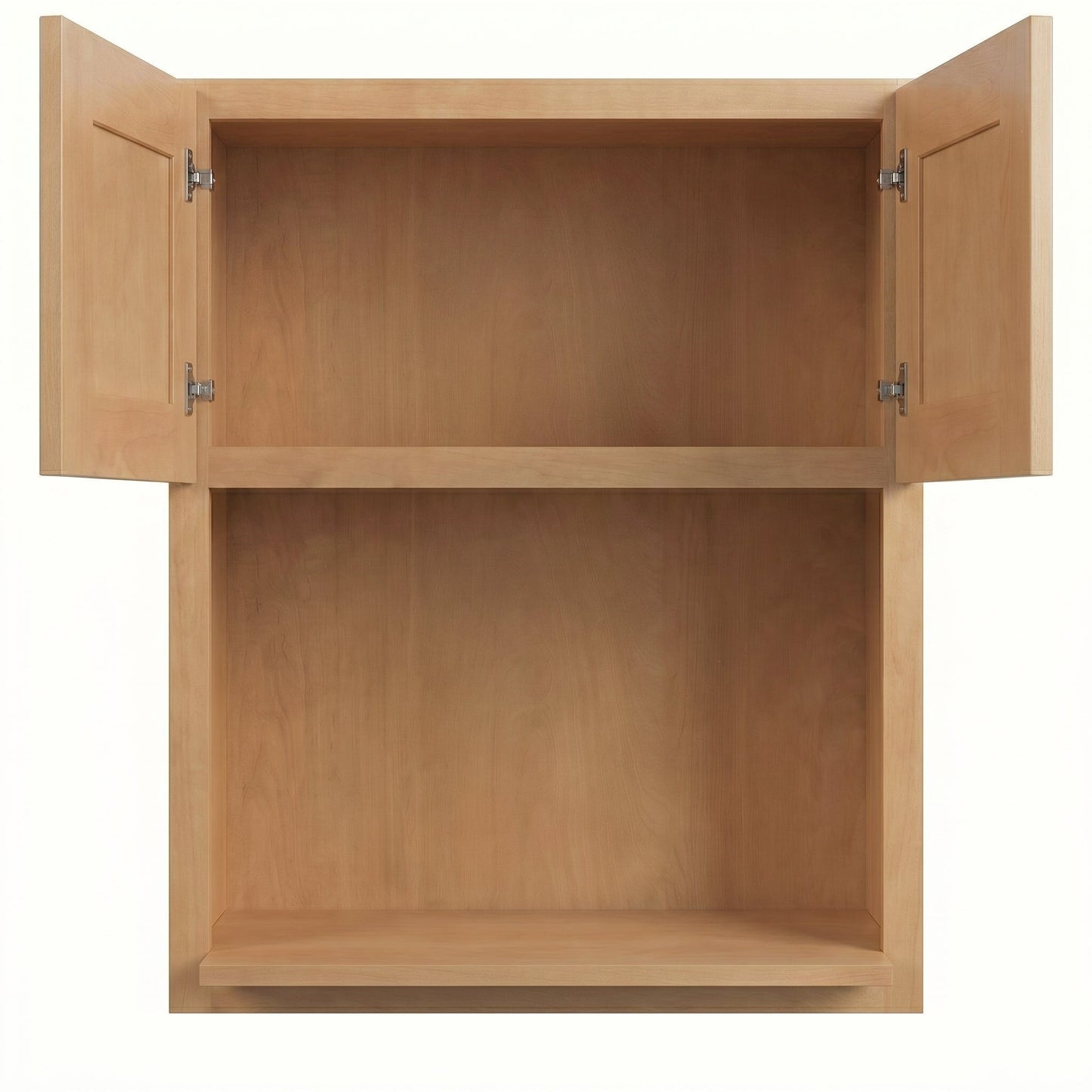 Shaker Microwave Wall Cabinet 27" (WM2730) · Ardelle - Timber - Interior