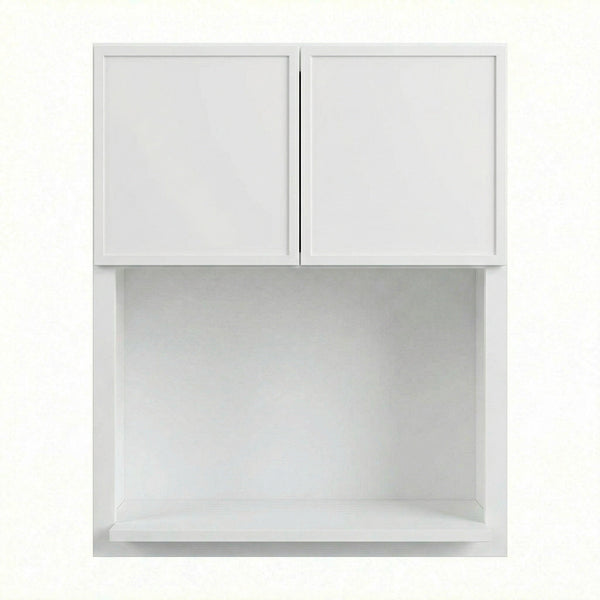 Slim Shaker Microwave Wall Cabinet 27" (WM2730) · Slim - Frost - Hero