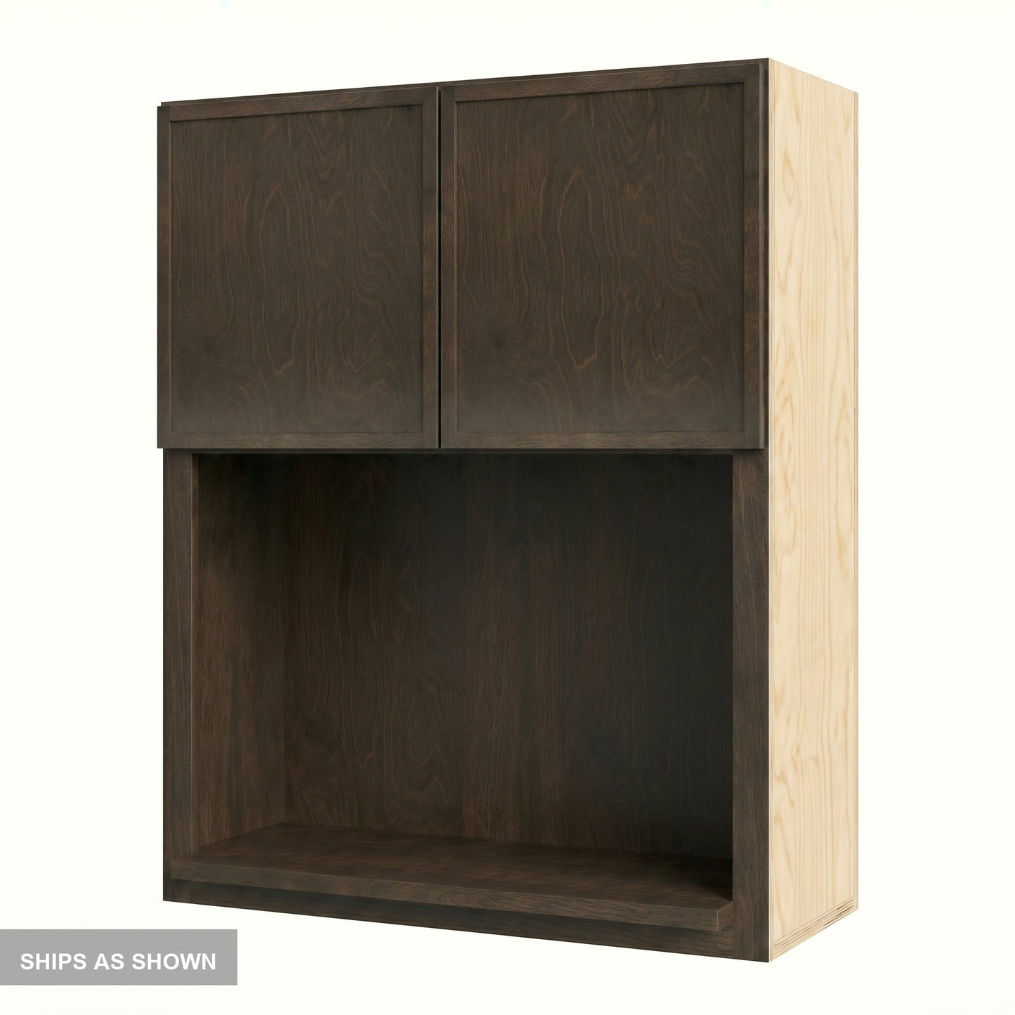 Quik Cabinets WM2730 Slim Mocha - Flatpack