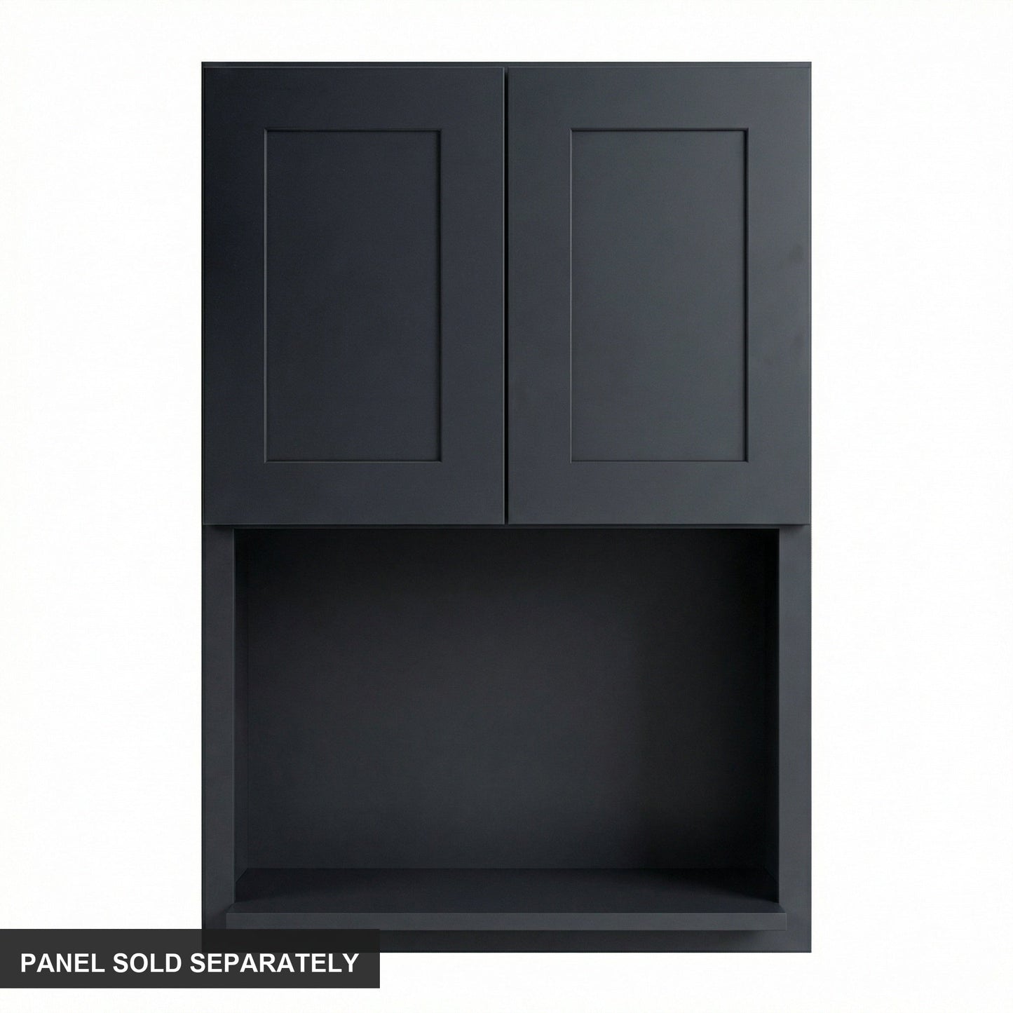 Shaker Microwave Wall Cabinet 27" (WM2736) · Ardelle - Ebony - Product