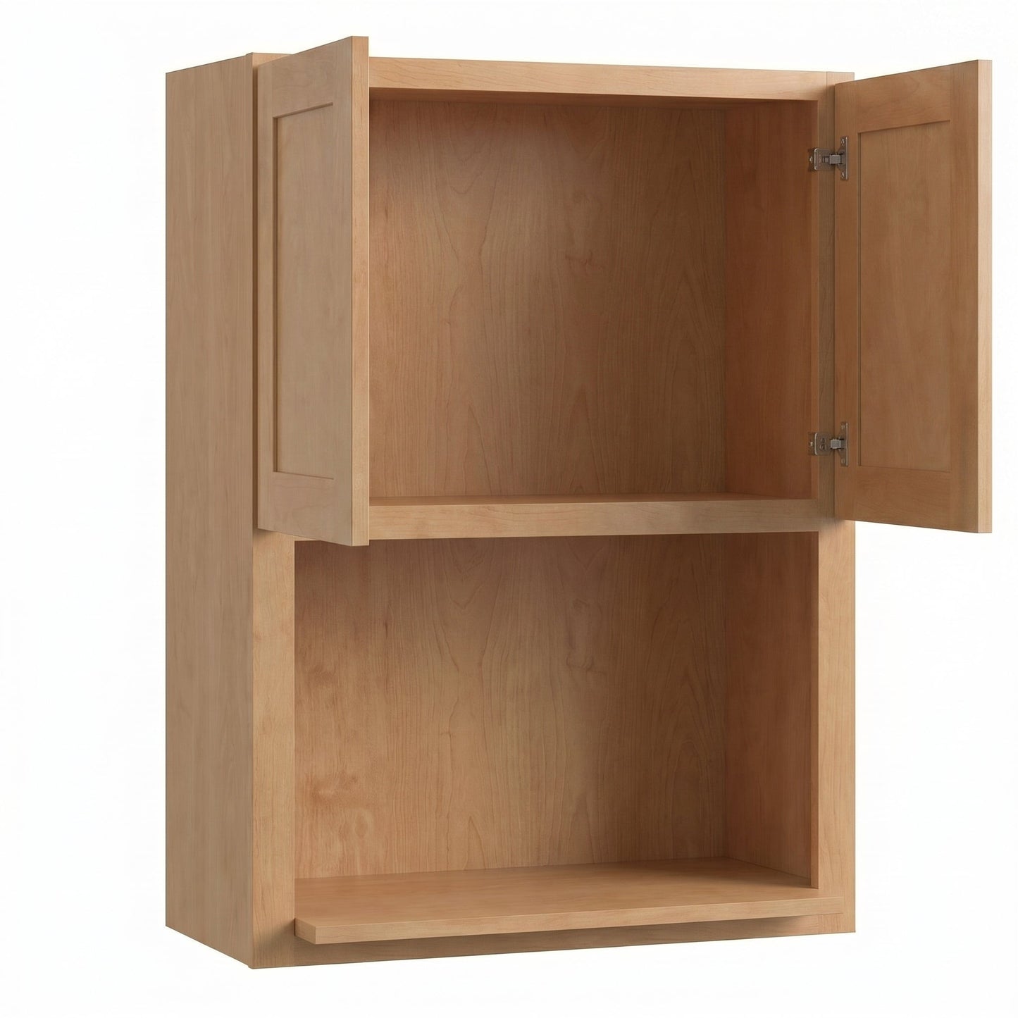 Shaker Microwave Wall Cabinet 27" (WM2736) · Ardelle - Timber - Interior