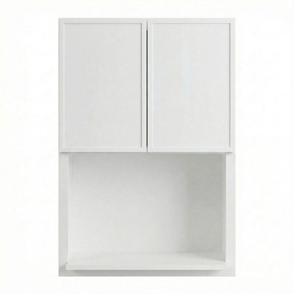 Slim Shaker Microwave Wall Cabinet 27" (WM2736) · Slim - Frost - Hero