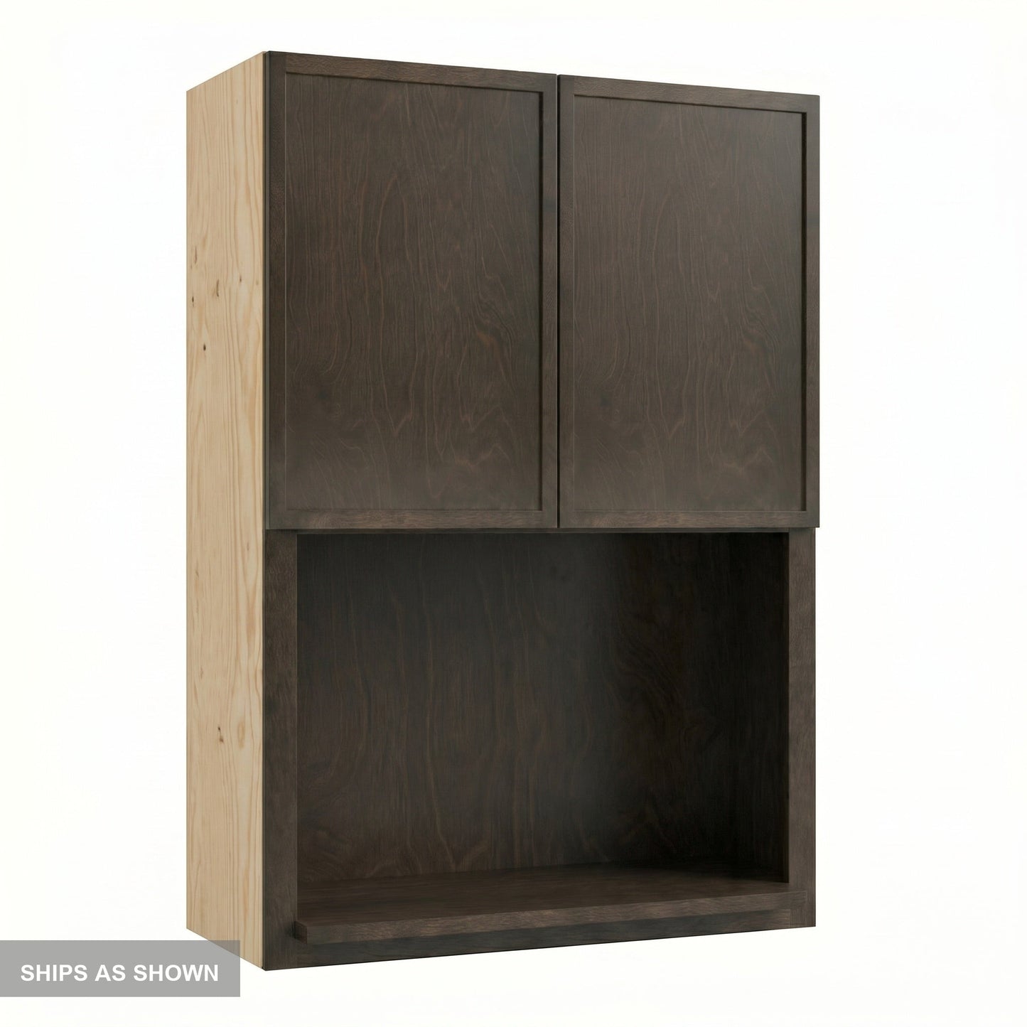 Quik Cabinets WM2736 Slim Mocha - Flatpack