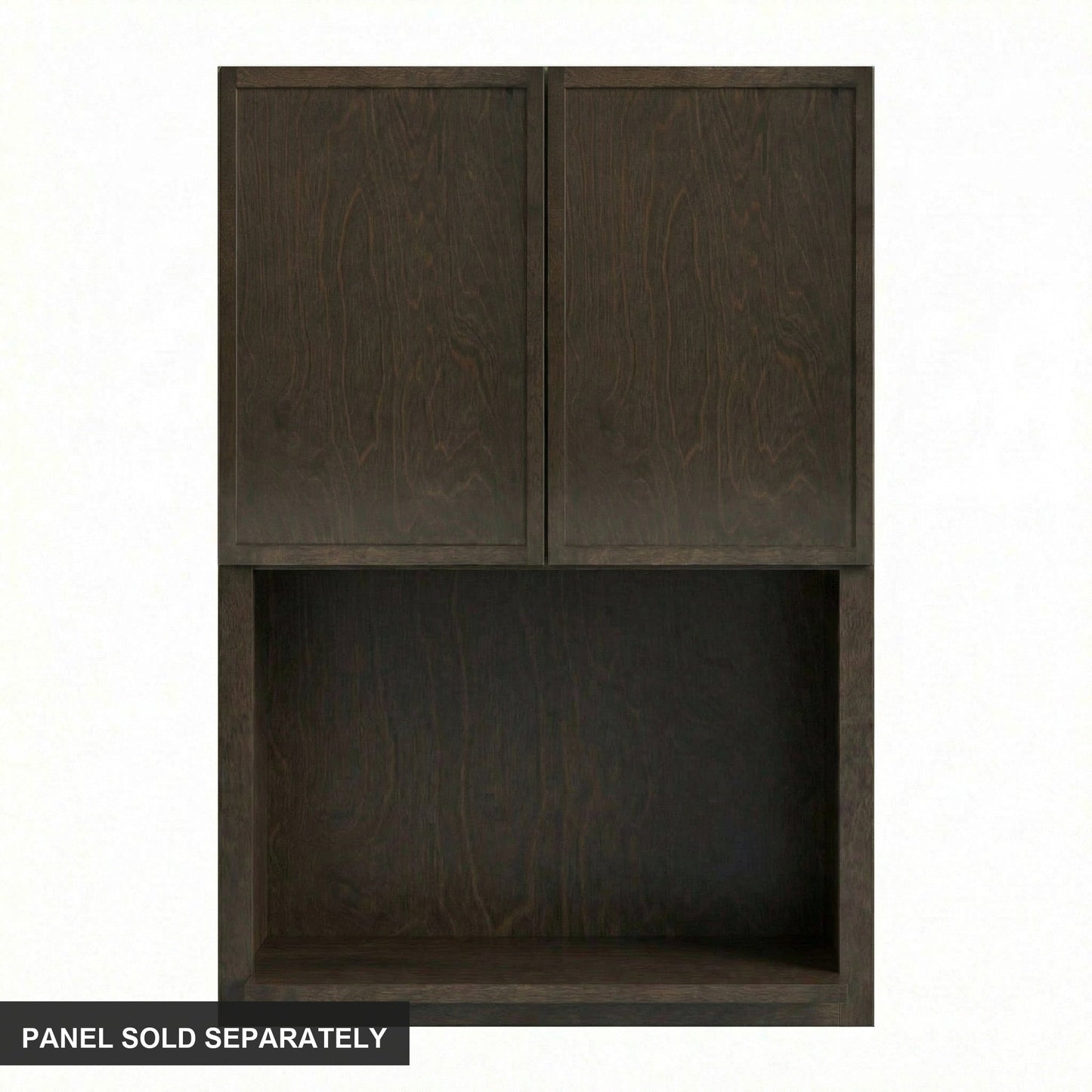Slim Shaker Microwave Wall Cabinet 27" (WM2736) · Slim - Mocha - Product