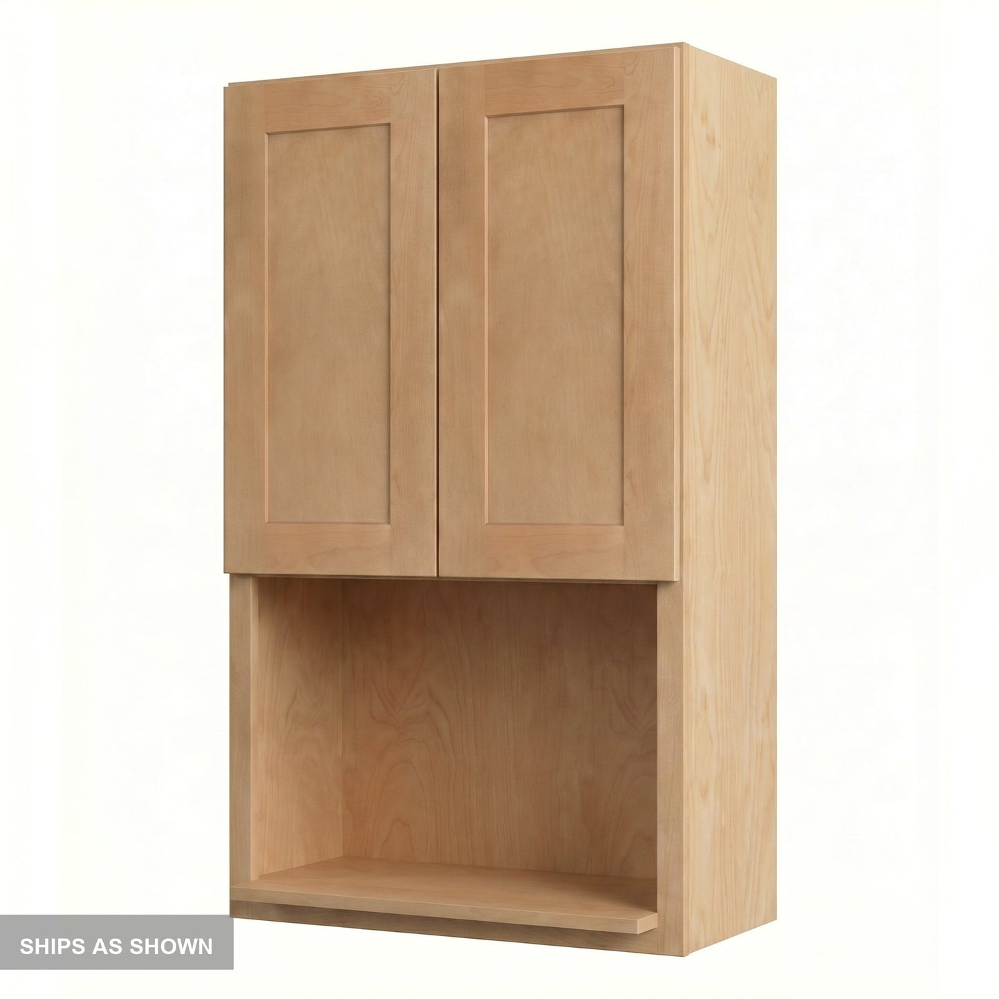 Shaker Microwave Wall Cabinet 27" (WM2742) · Ardelle - Timber - Flat Pack
