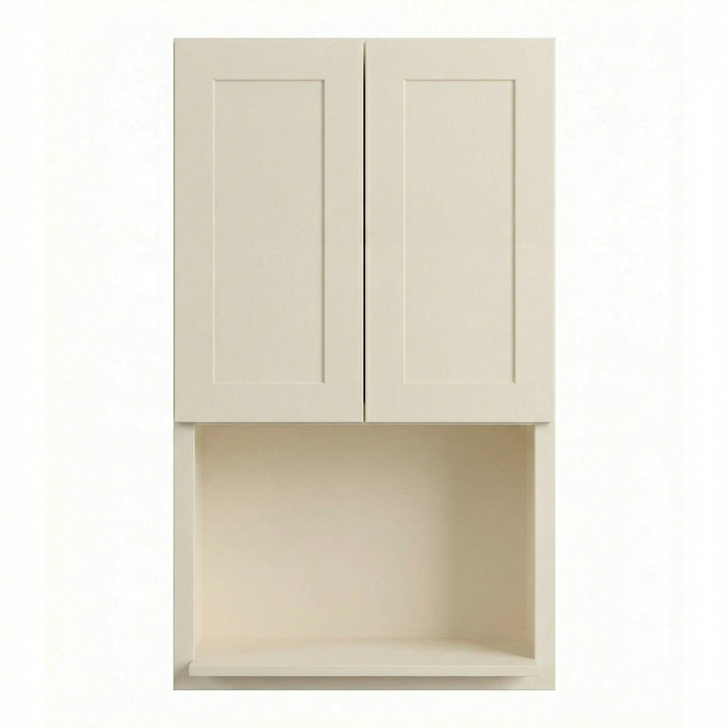 Shaker Microwave Wall Cabinet 27" (WM2742) · Tallis - Swan White - Hero