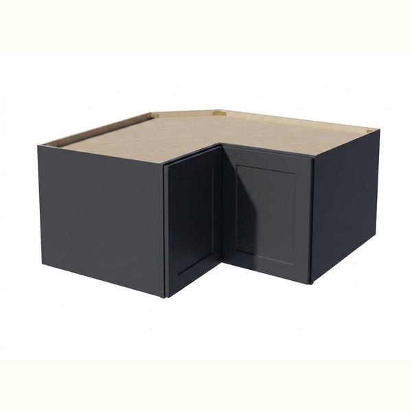 Shaker Corner Wall Cabinet 24" (WPC2412) · Ardelle - Ebony - Hero