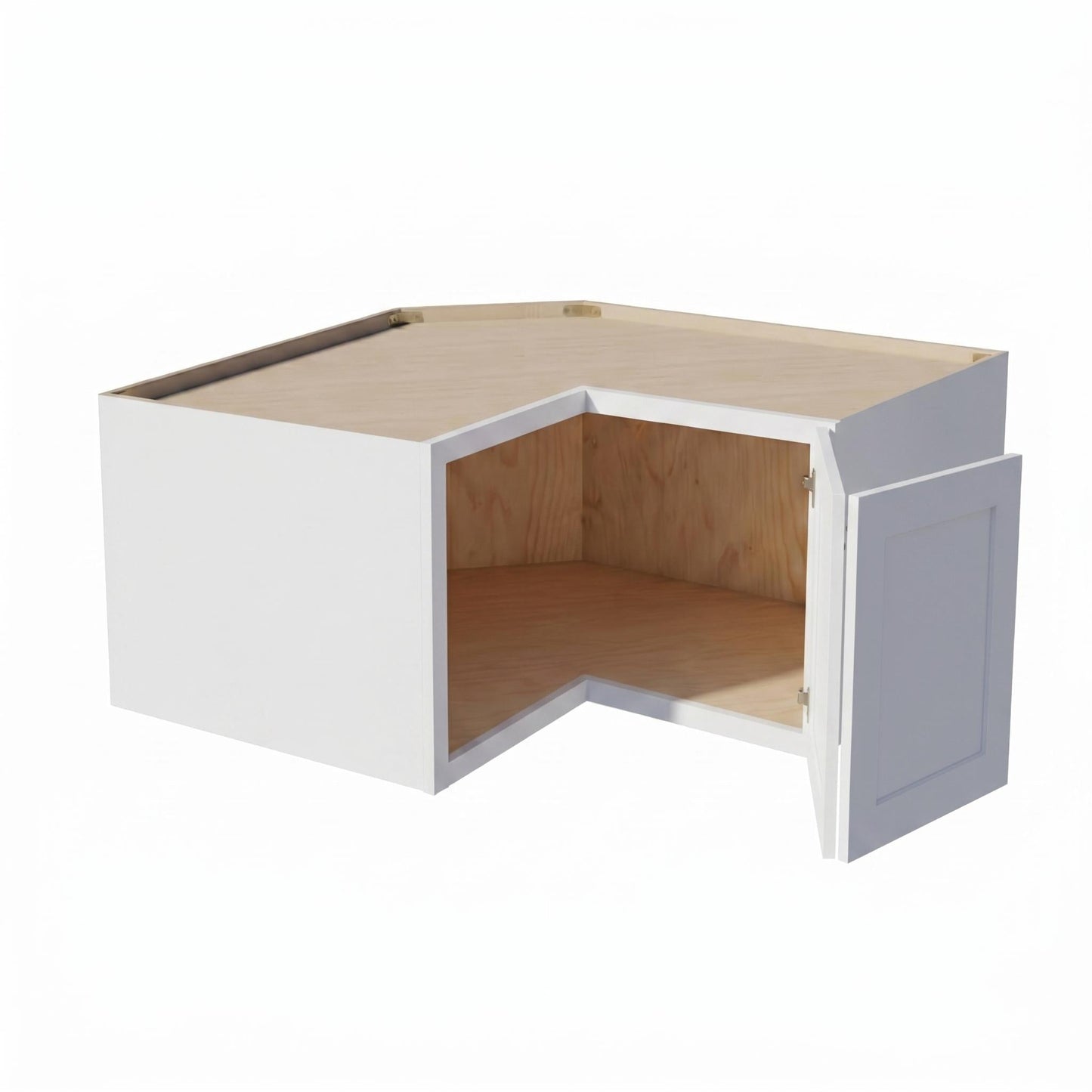 Shaker Corner Wall Cabinet 24" (WPC2412) · Ardelle - White - Interior