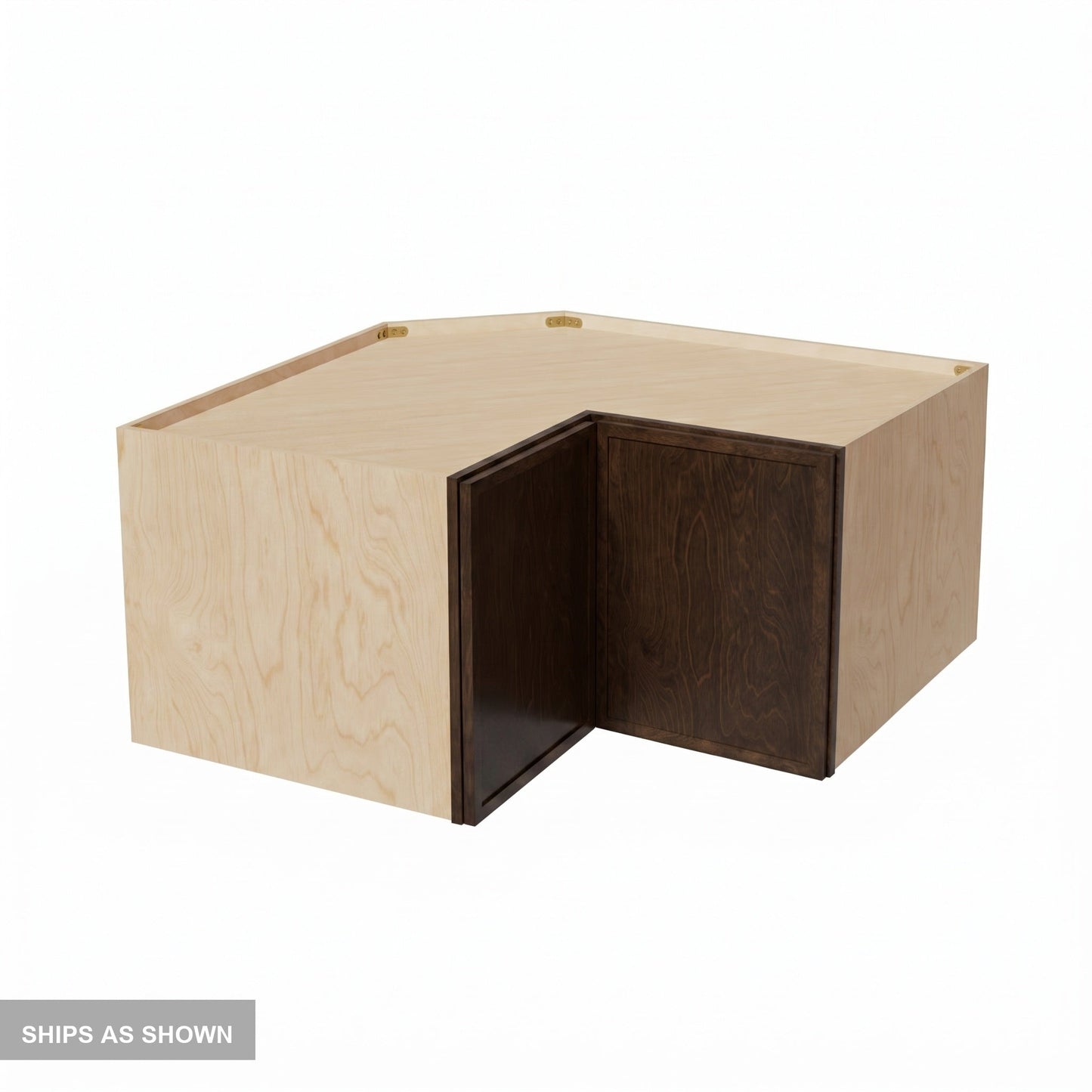 Quik Cabinets WPC2412 Slim Mocha - Flatpack