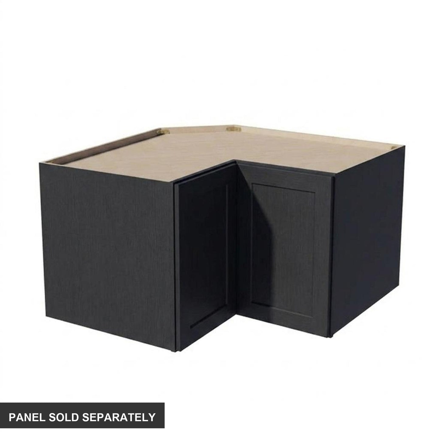 Shaker Corner Wall Cabinet 24" (WPC2415) · Ardelle - Ebony - Product
