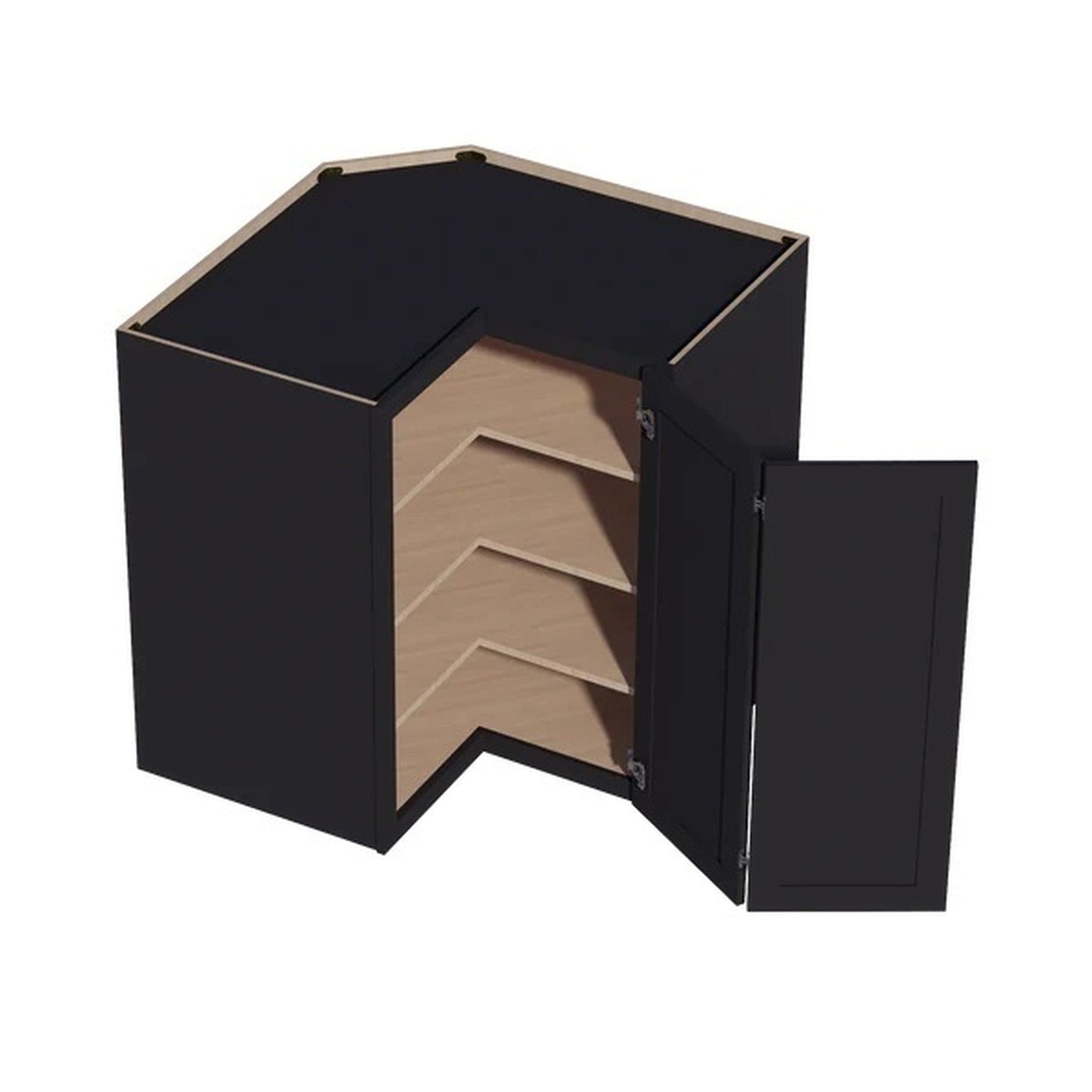 Quik Cabinets WPC2430 Ardelle Ebony - Interior