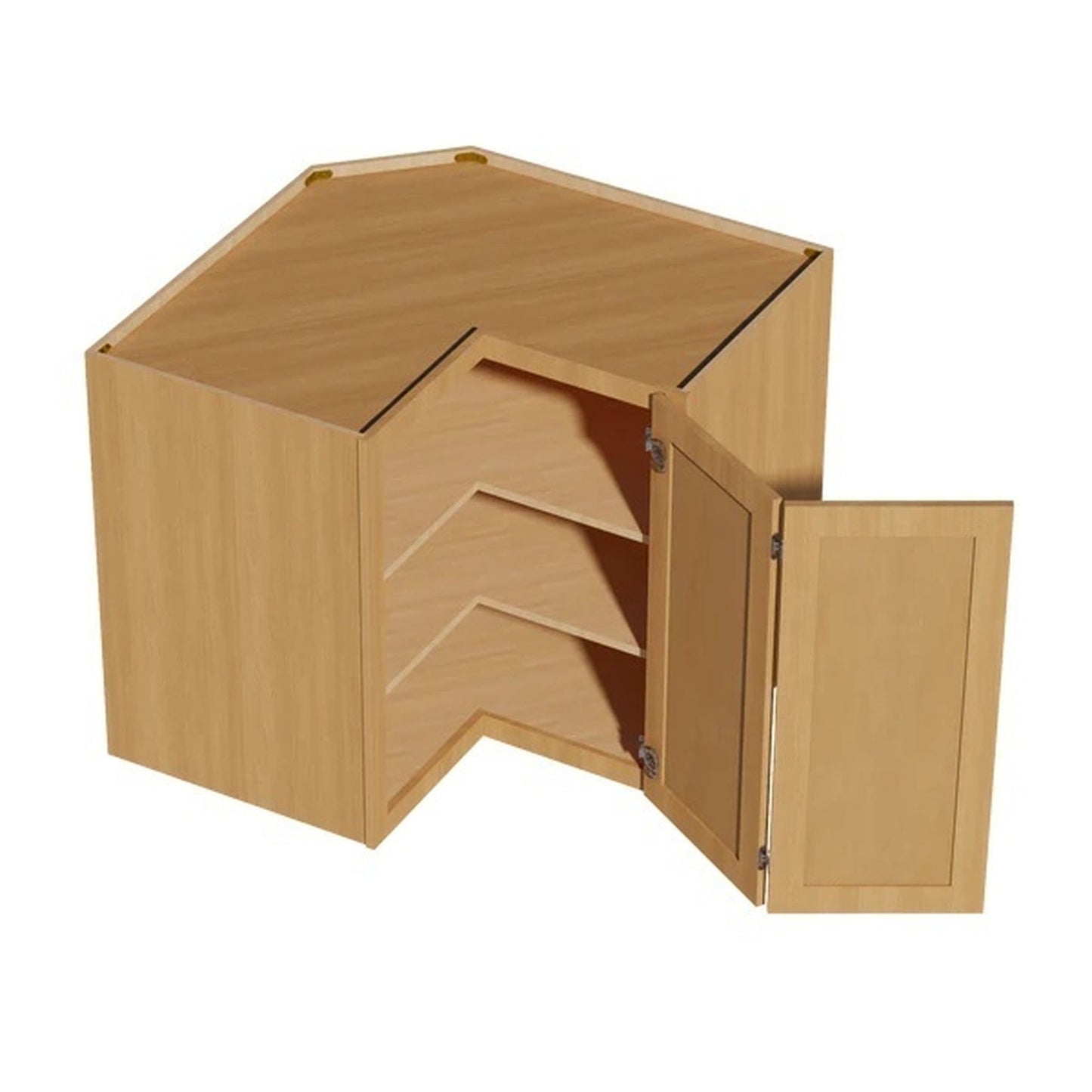 Shaker Corner Wall Cabinet 24" (WPC2436) · Ardelle - Timber - Interior