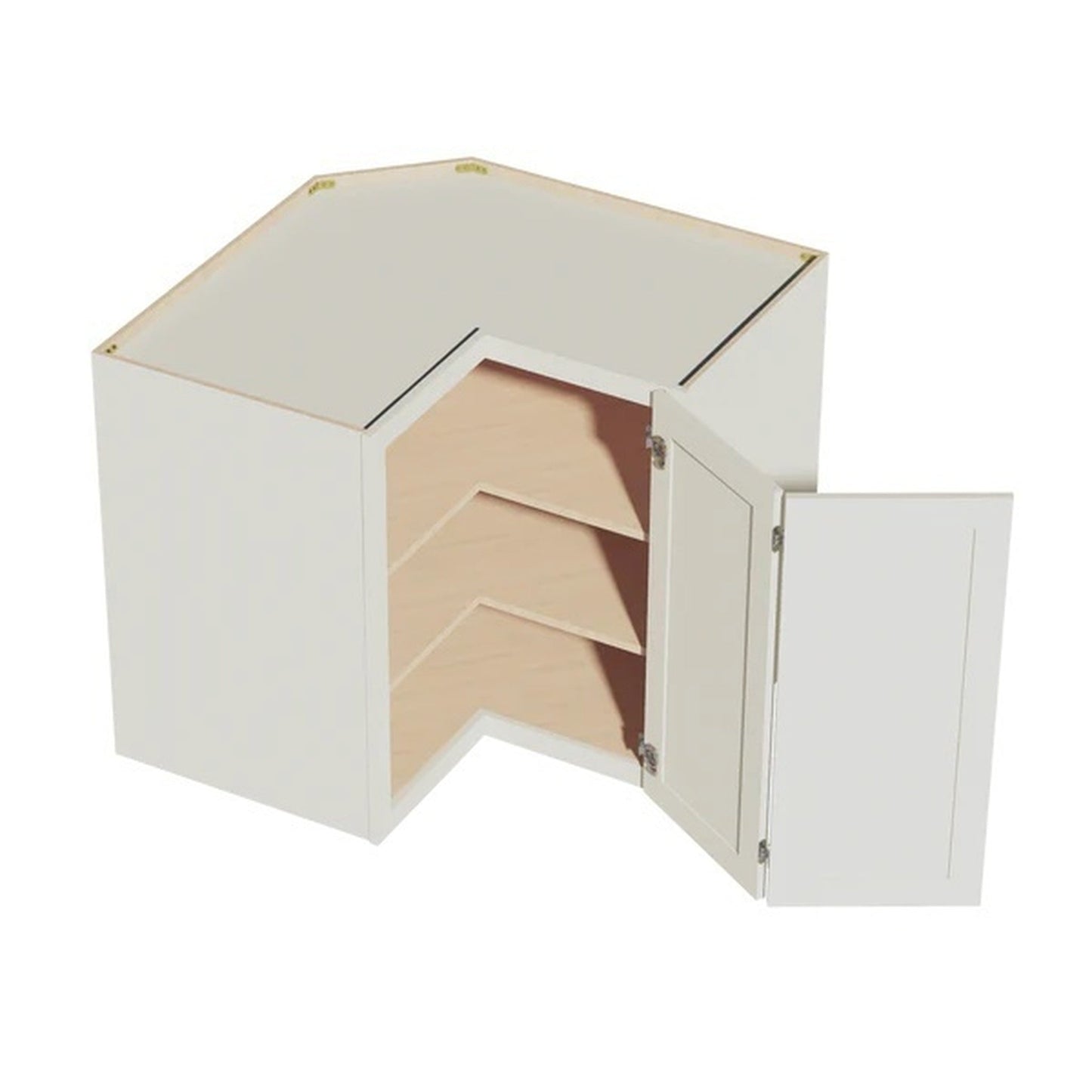 Quik Cabinets WPC2436 Tallis Swan White - Interior