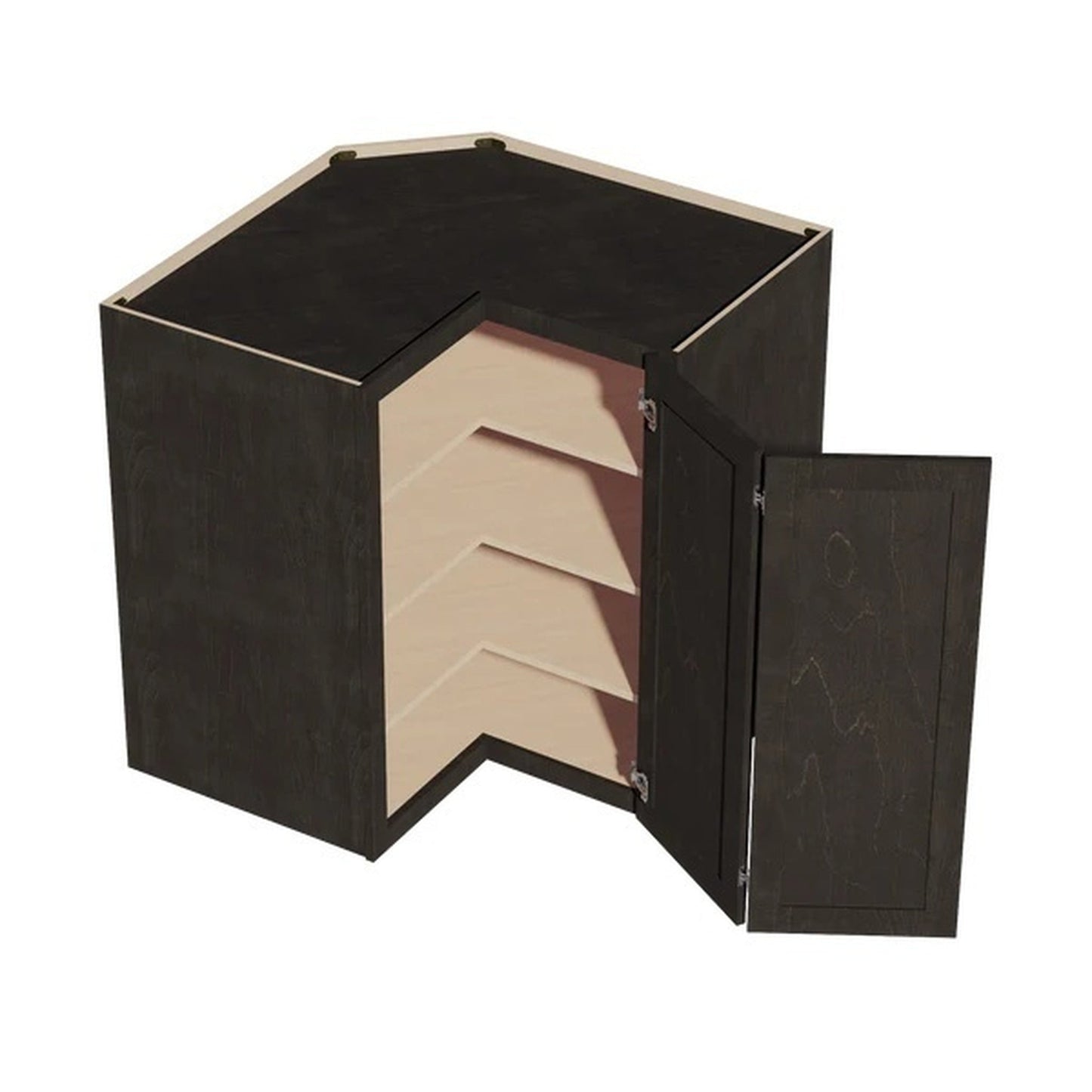 Quik Cabinets WPC2442 Ardelle Charcoal - Interior