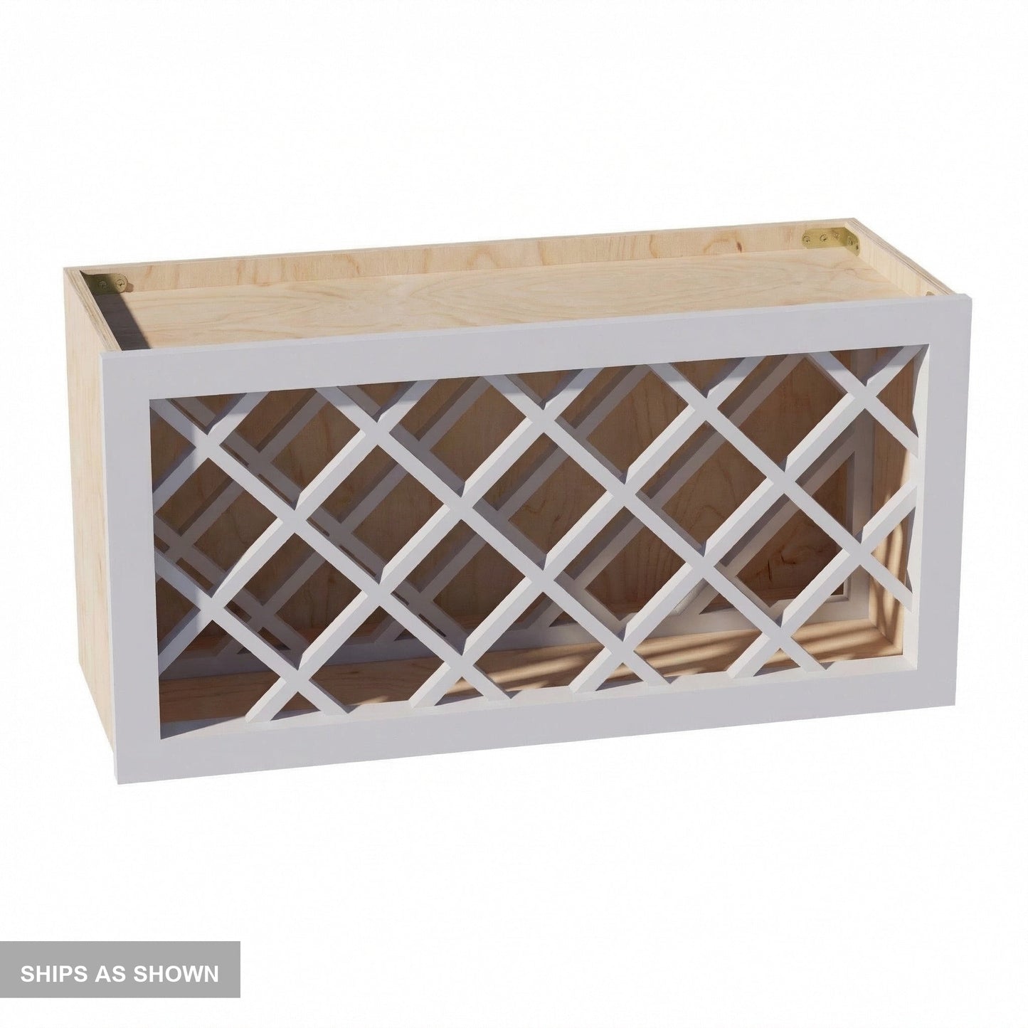 Wine Rack 30" (WR3015) · Ardelle - Ash - Flat Pack