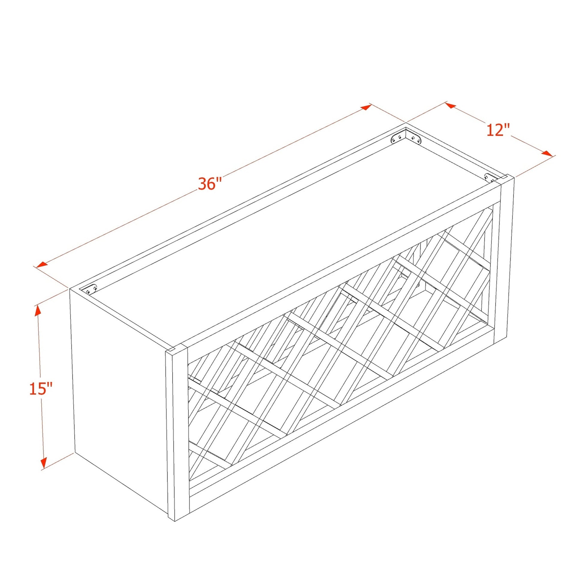 Wine Rack 36" (WR3615) · Ardelle