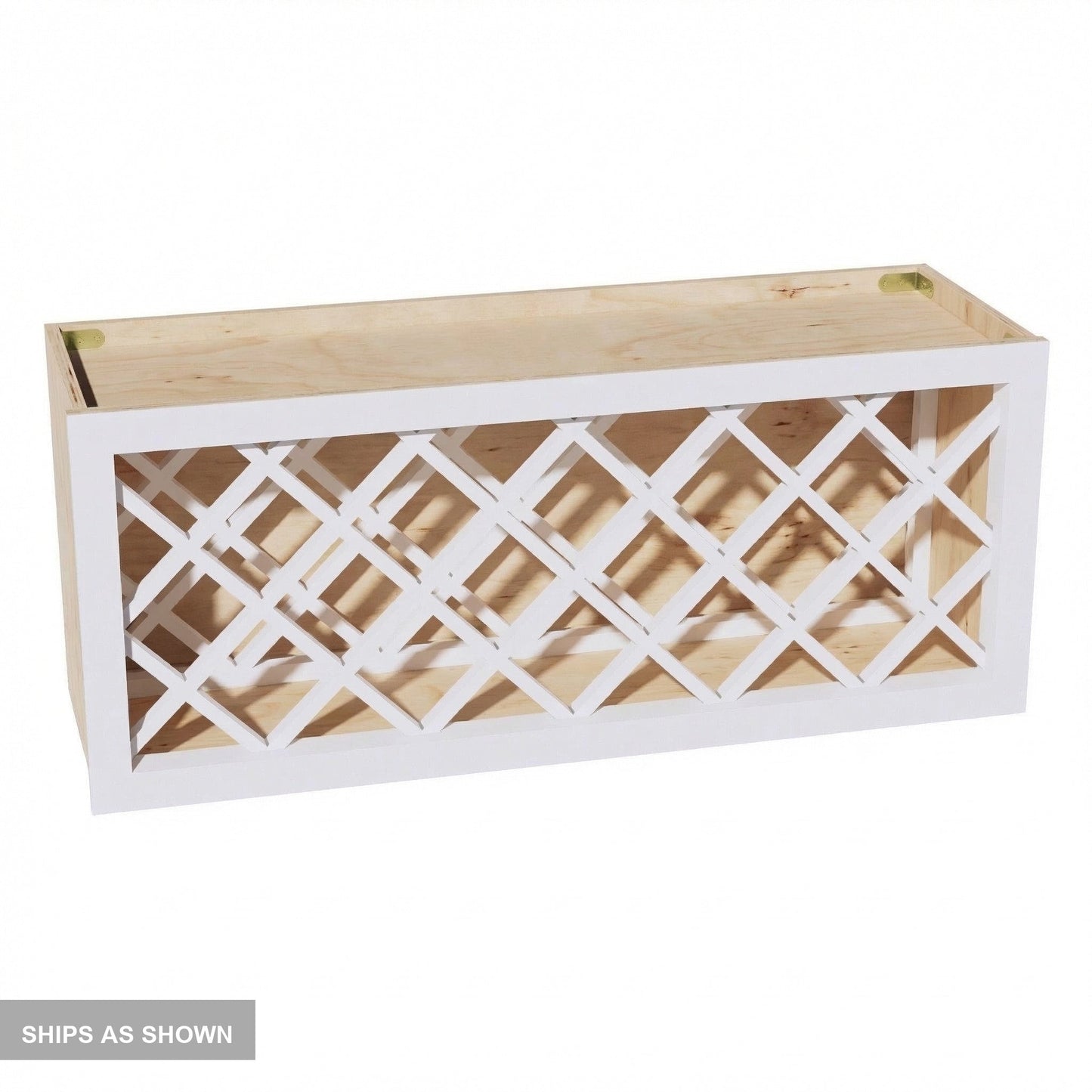 Wine Rack 36" (WR3615) · Slim - Frost - Flat Pack