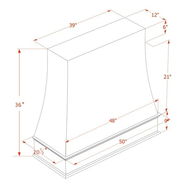 Wall Range Hood (WRH4836) · Ardelle