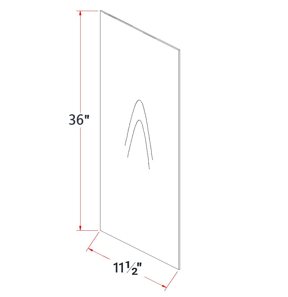 Quik Cabinets WS36 Ardelle Timber - Dimensions